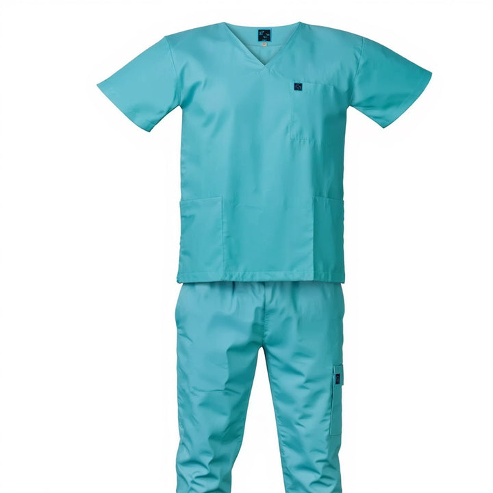 Surgical Scrub Top - Ocean Blue