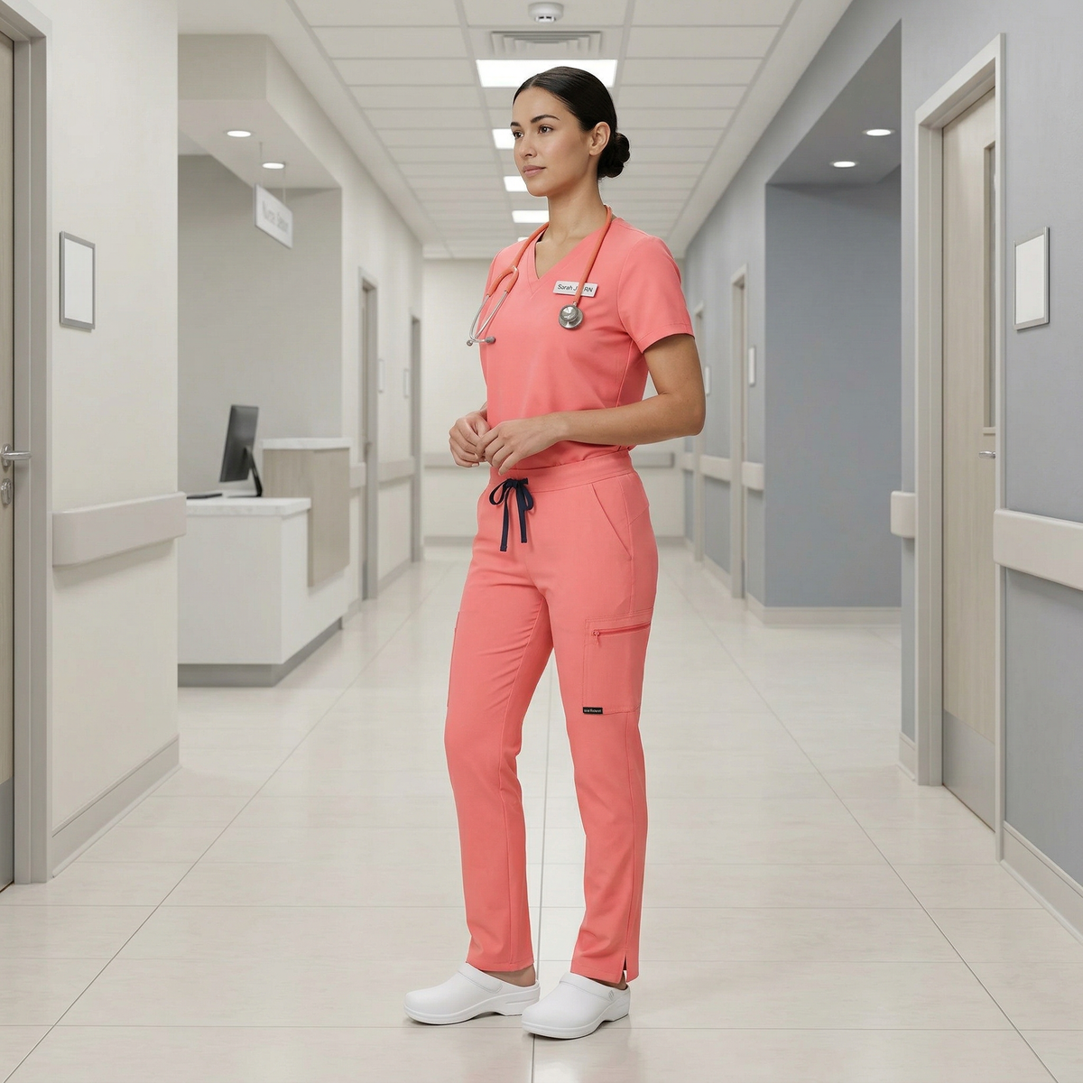 Ladies Premium Scrub Sets