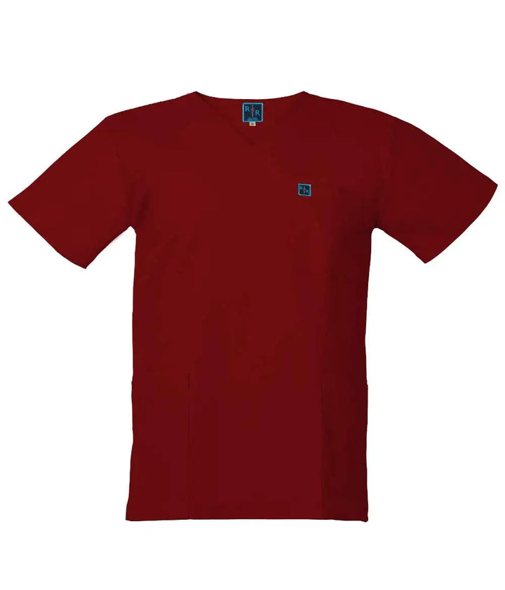 Surgical Scrub Top Red