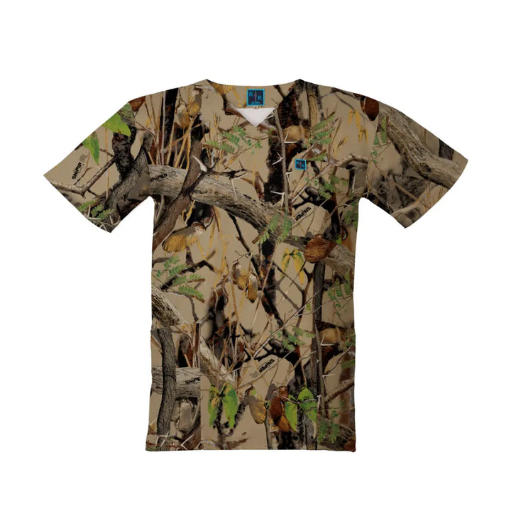 Surgical Scrub Top - 3D Camo (Light Weight)