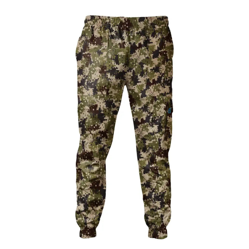 Pixelate Light Weight Cuffed Scrub Pants