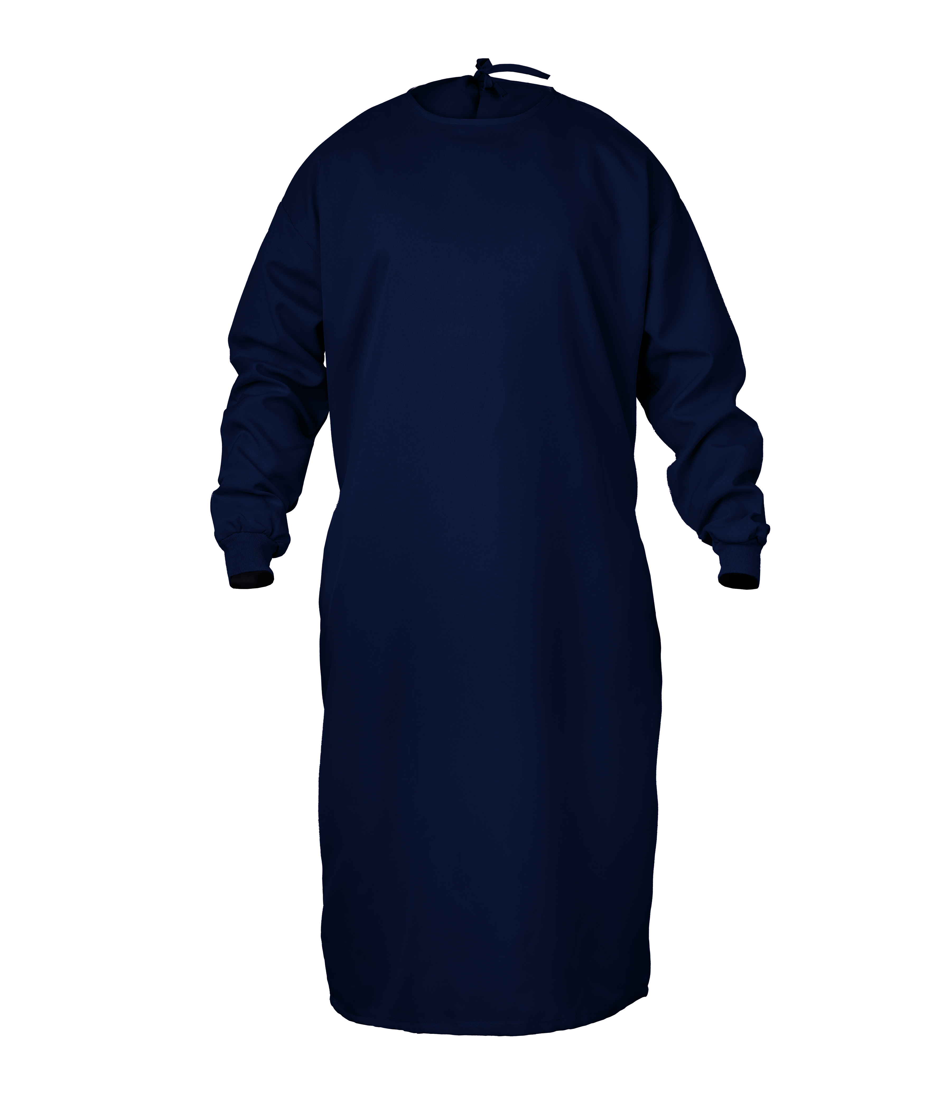 Surgical Gown - Fully Washable - Navy Blue