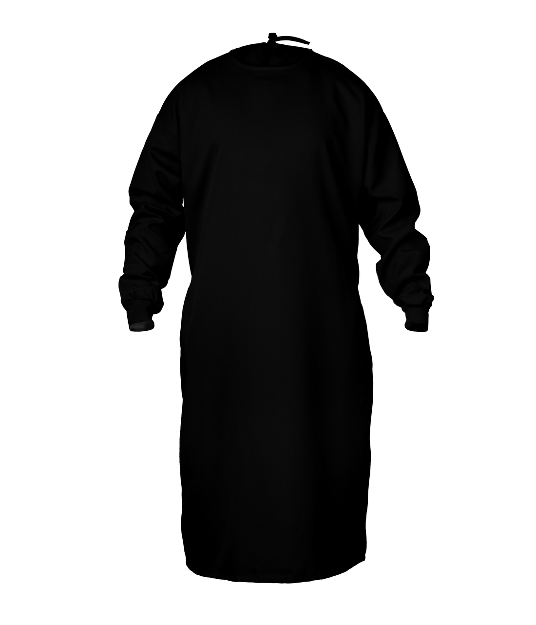 Surgical Gown - Fully Washable - Black