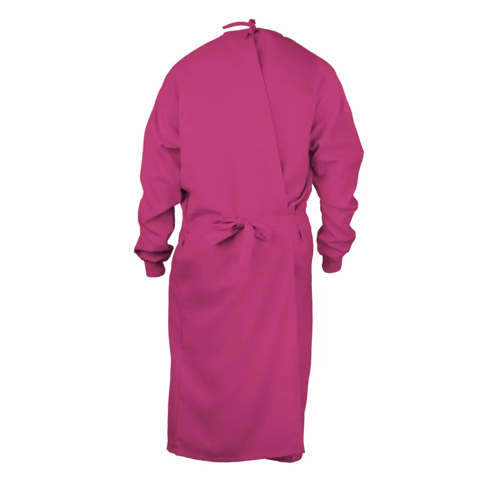 Surgical Gown - Fully Washable - Cerise Pink
