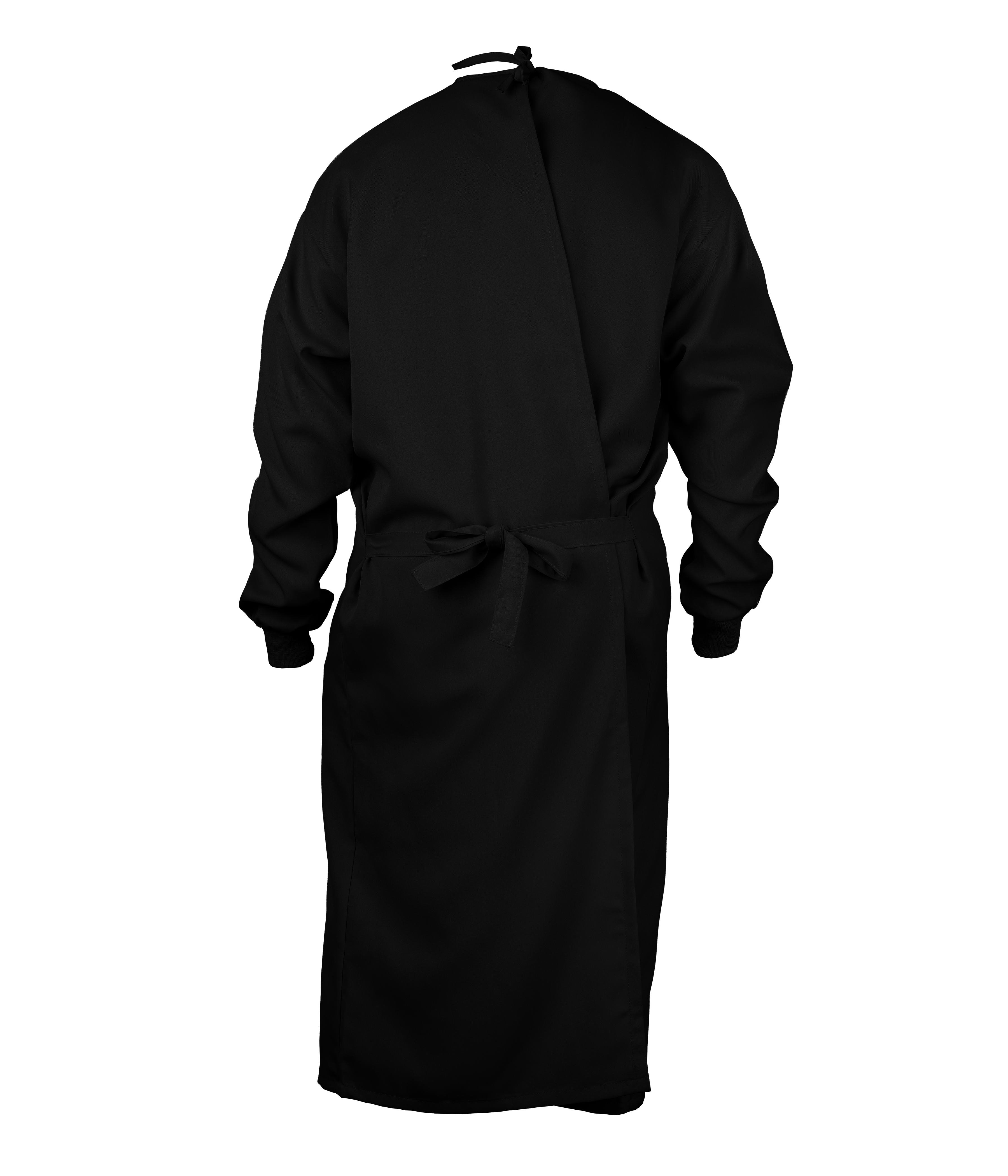 Surgical Gown - Fully Washable - Black