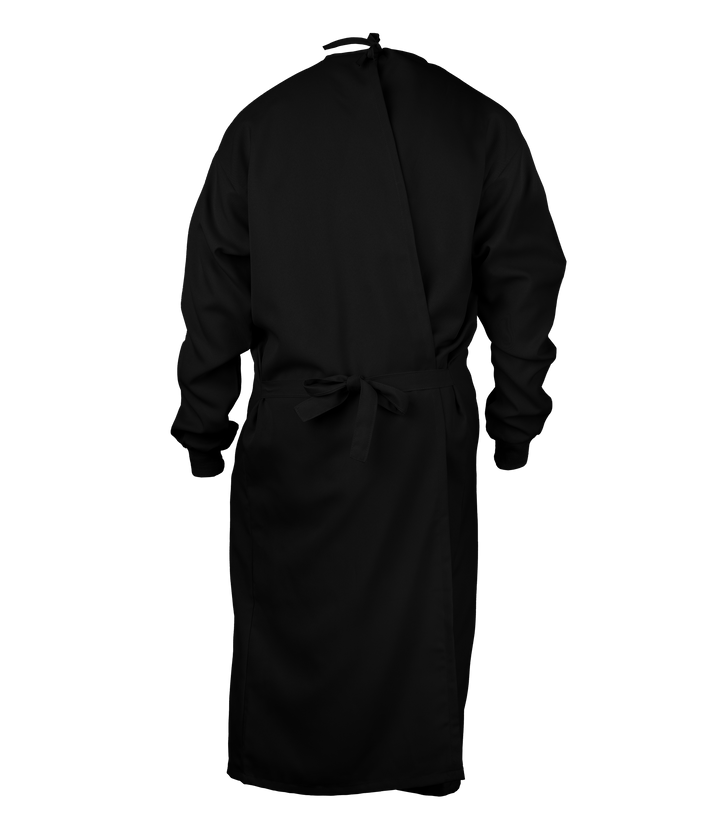 Surgical Gown - Fully Washable - Black