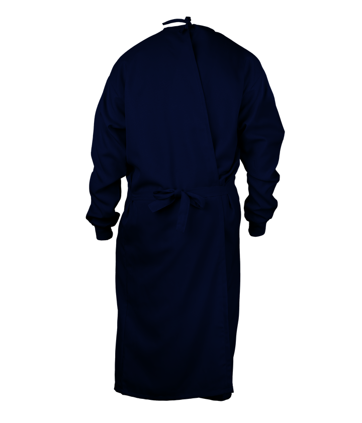 Surgical Gown - Fully Washable - Navy Blue