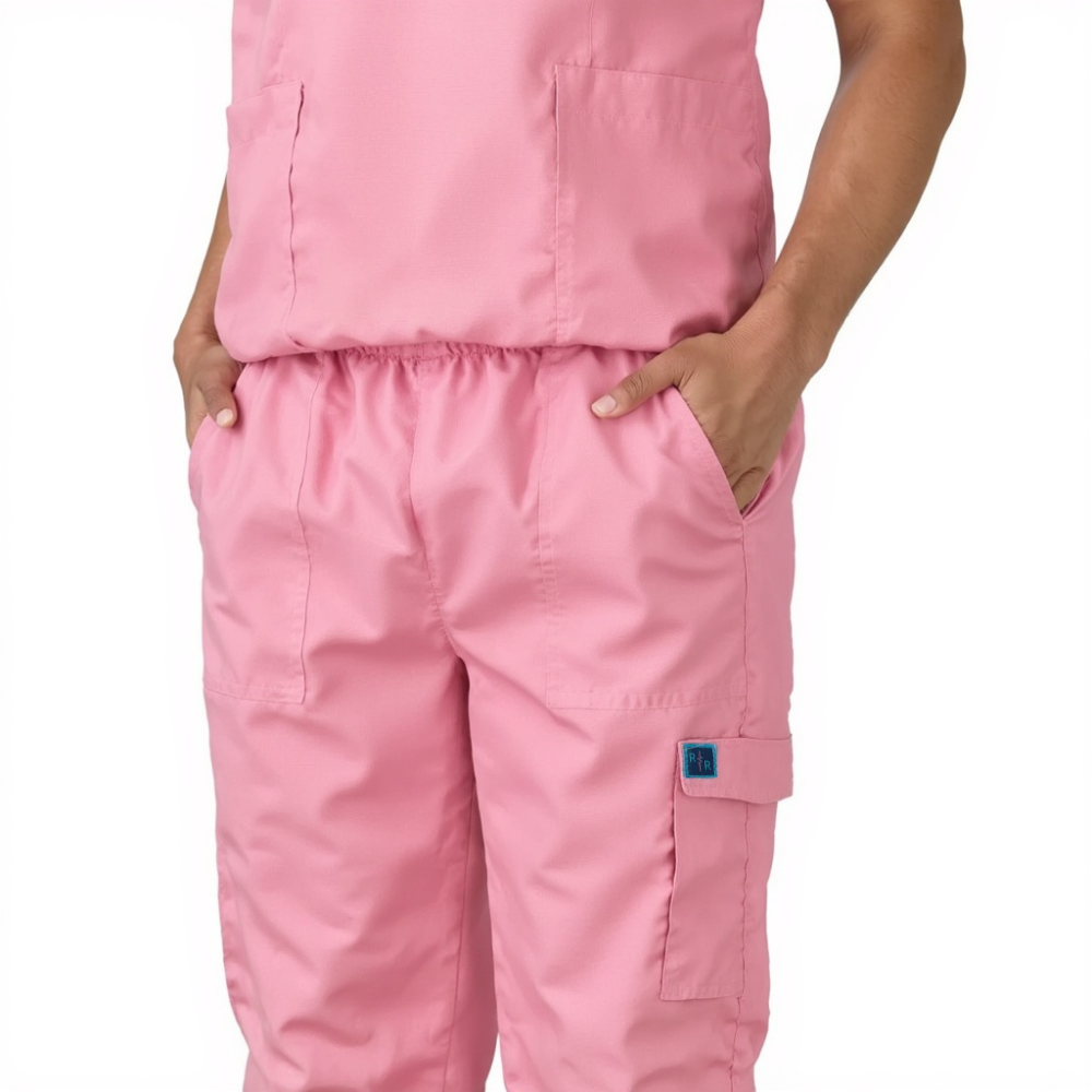 Surgical Scrub Trouser Cuffed - Berry Pink