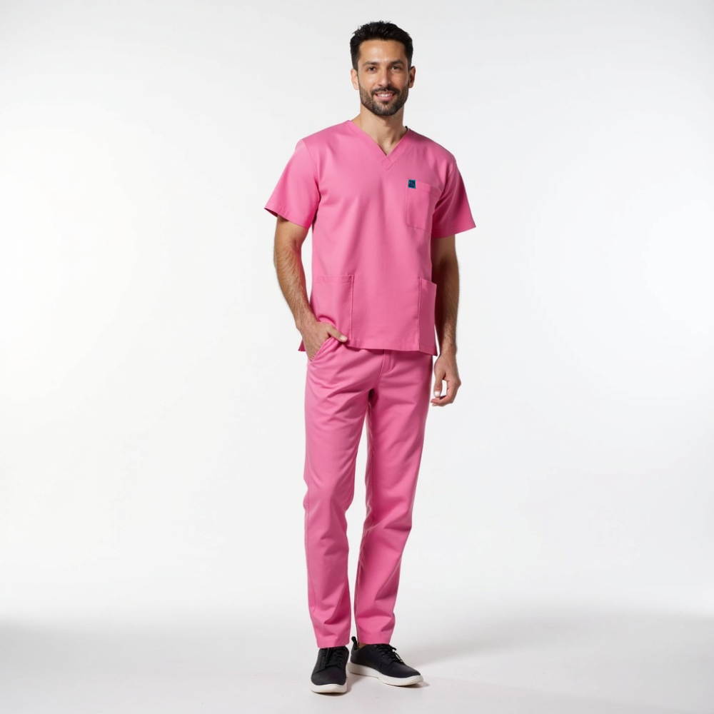 Surgical Scrub Pants- Berry Pink