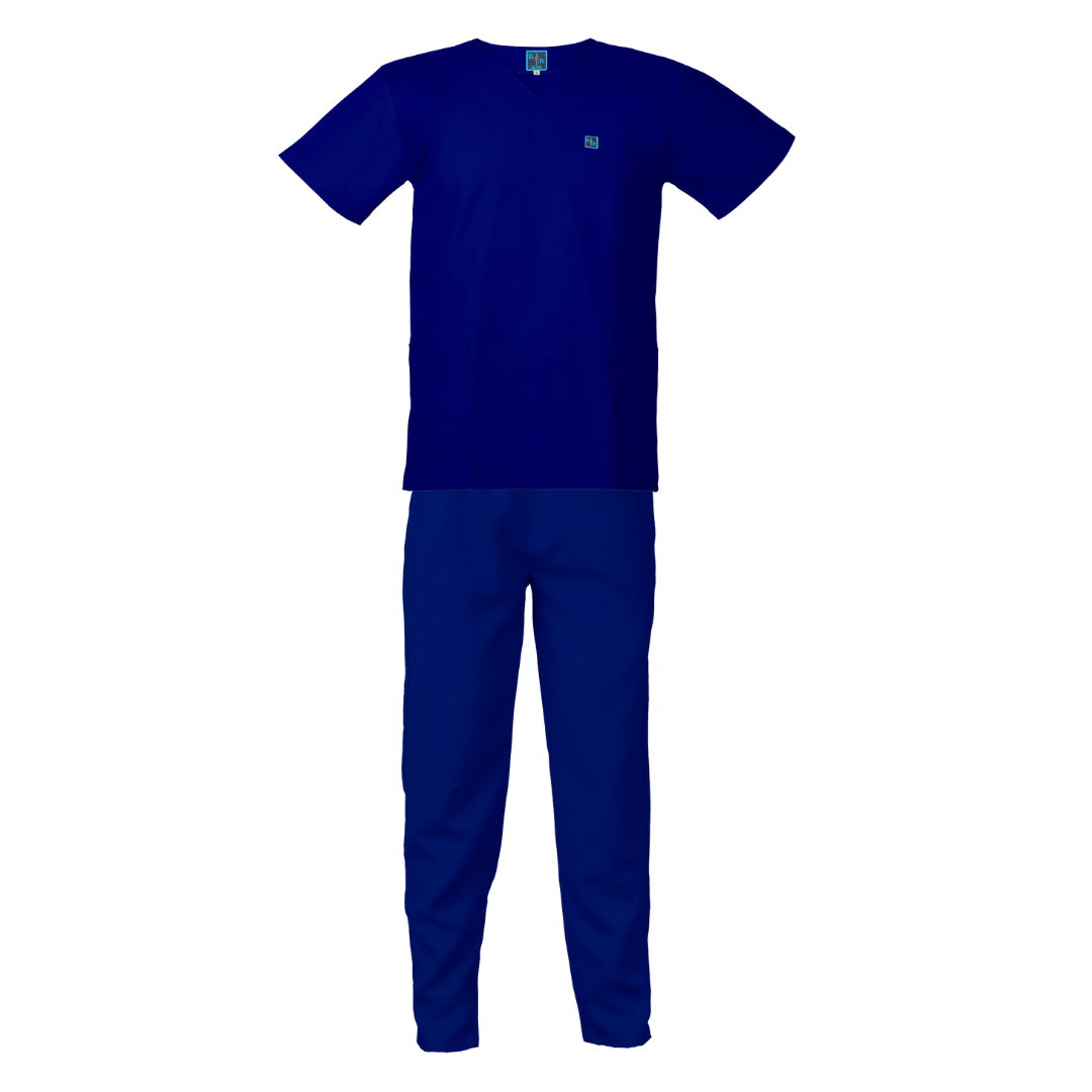 Royal Blue Surgical Scrub Set