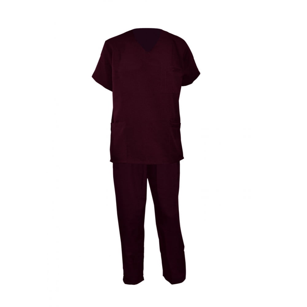 Maroon Surgical Scrub Set