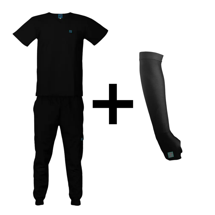 Black Friday Offer: Black Scrub Set + Free Sleeve