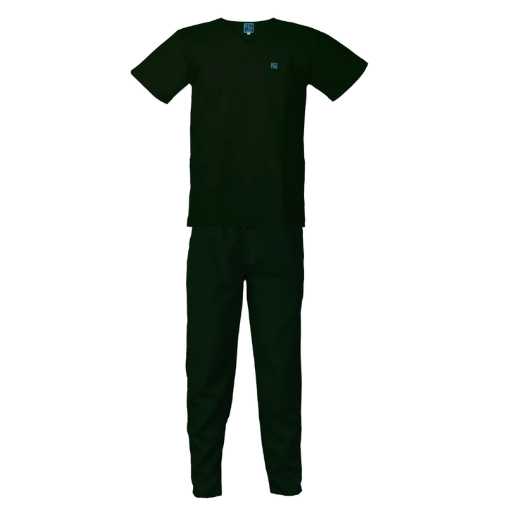 Bottle Green Surgical Scrub Set