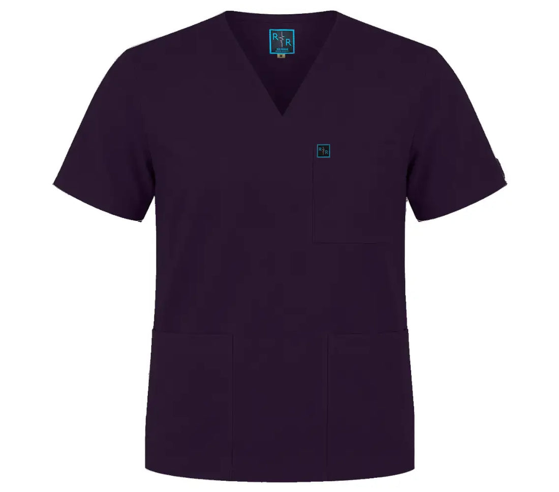Surgical Scrub Top - Grape