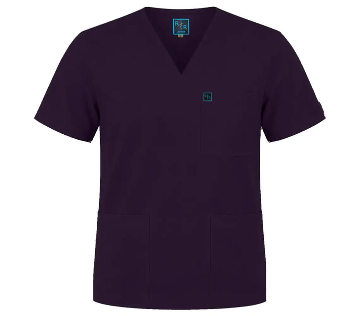 Surgical Scrub Top - Grape
