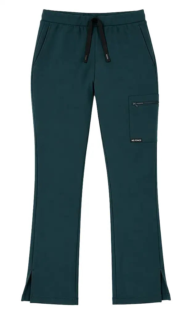 Ladies Basic Scrub  Pants - Petrol