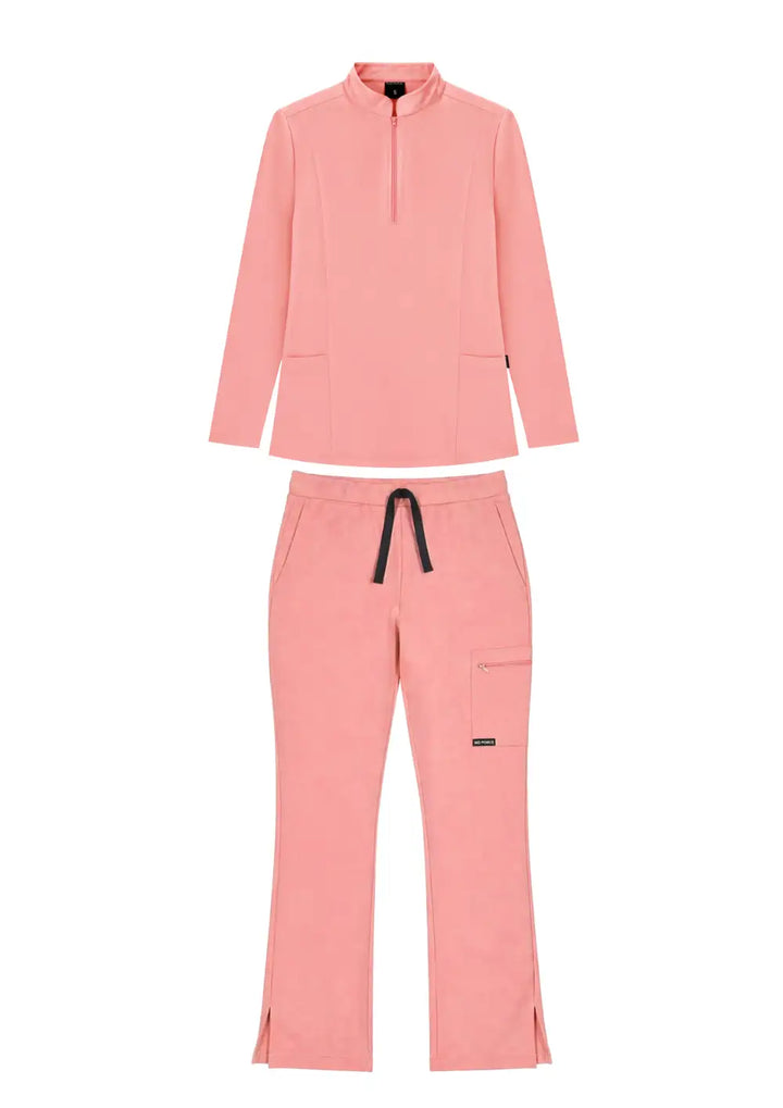 Ladies Coral Hijab Scrub Sets