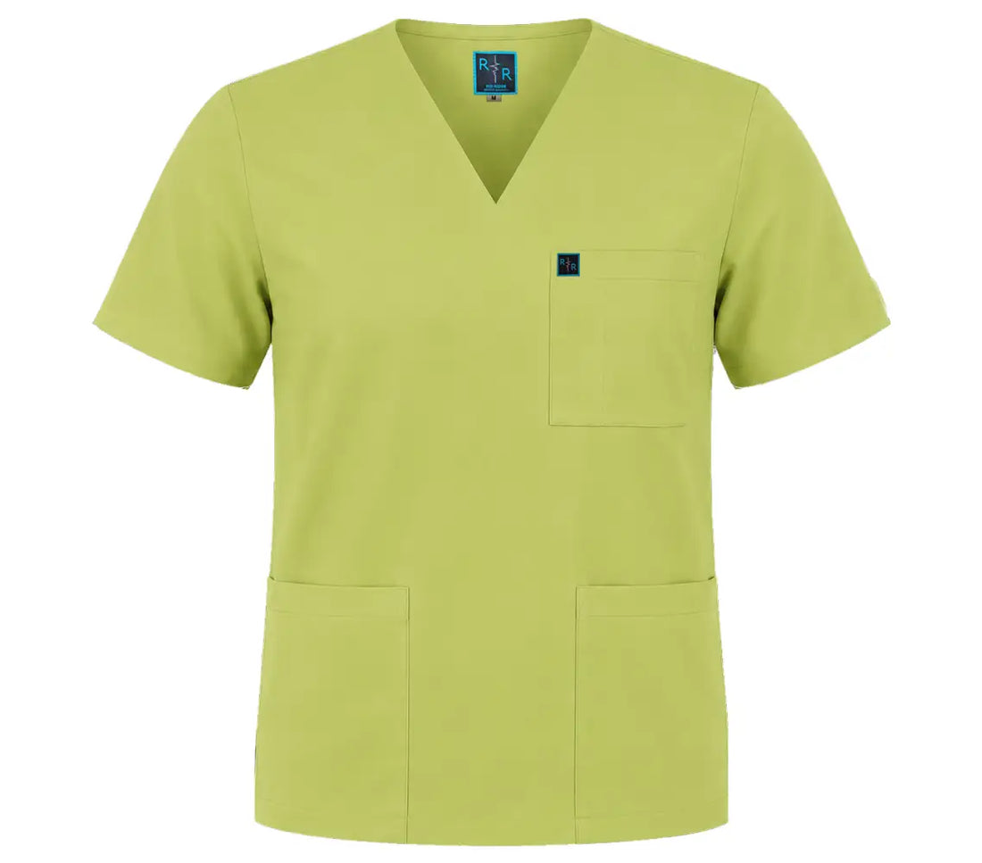 Surgical Scrub Top - Lime Green