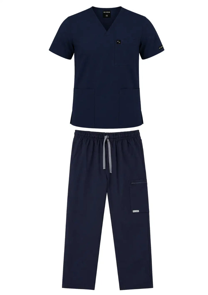 Mens Navy Scrub Set