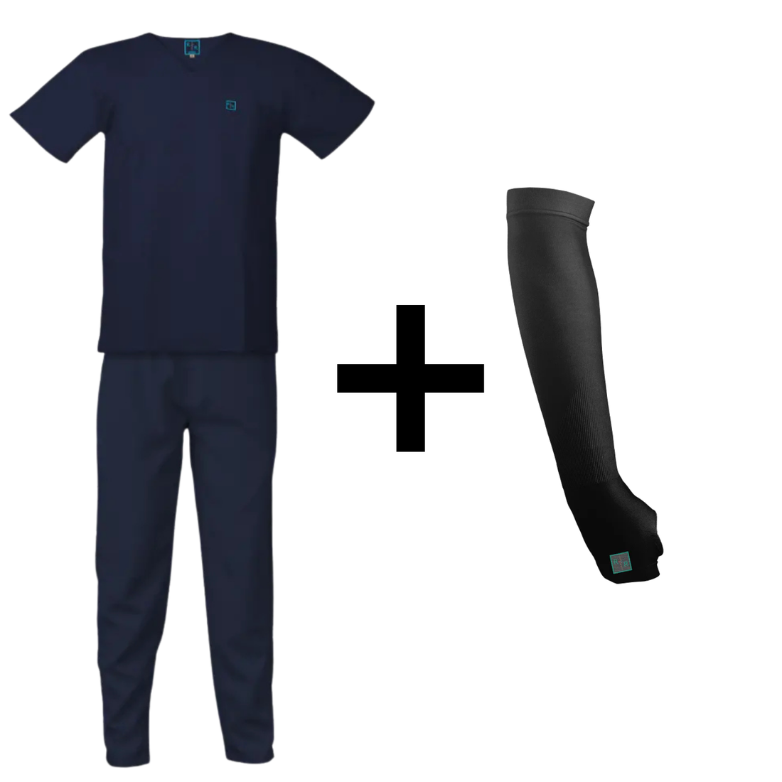 Black Friday Offer: Navy Blue Scrub Set + Free Sleeve