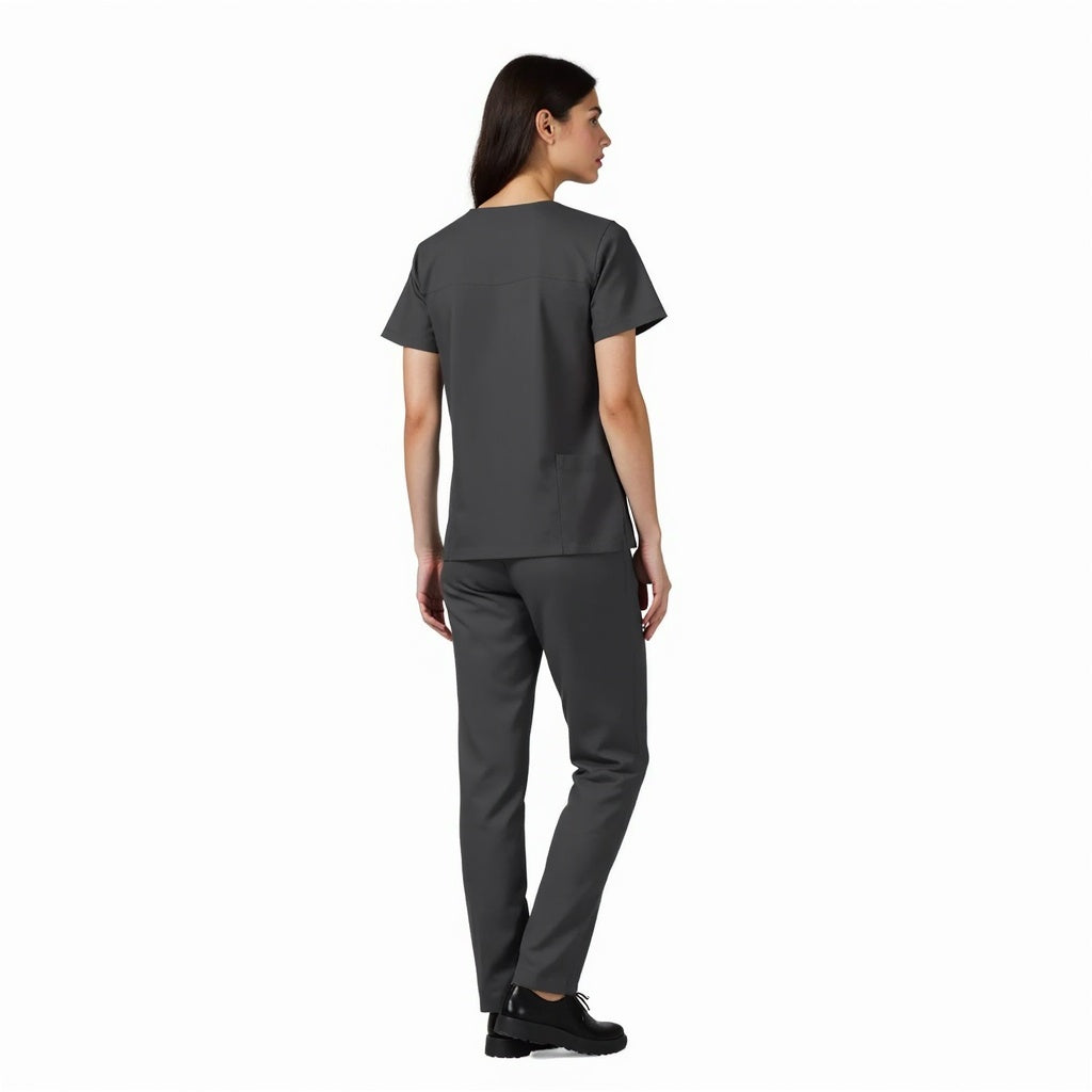 Grey Surgical Scrub Set