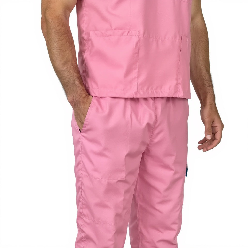 Surgical Scrub Trouser Cuffed - Berry Pink