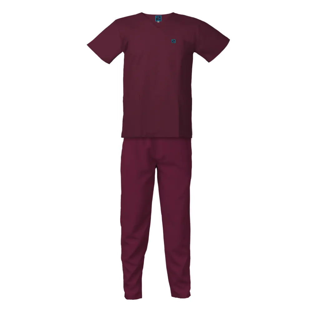 Maroon Surgical Scrub Set