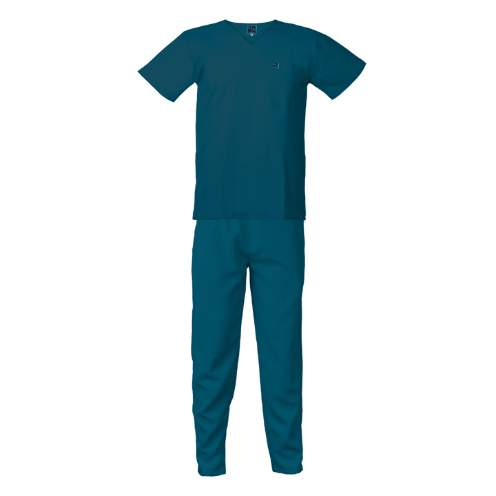 Teal Blue Surgical Scrub Set